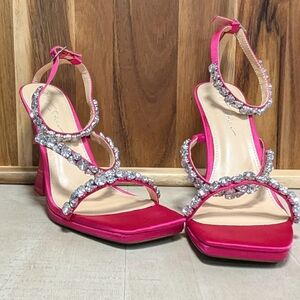 Betsey Johnson Pink Heels Size 11